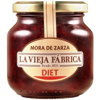 Mermelada de mora LA VIEJA FÁBRICA Diet, frasco 280 g
