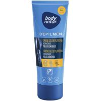 Crema depilatoria piel sensible hombre BODY NATUR, tubo 200 ml
