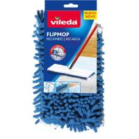 Mopa con palo flip recambio VILEDA, pack 1 ud