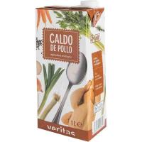 Caldo de pollo VERITAS, brik 1 litro