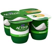Activia natural DANONE, pack 4x120 g