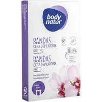 Bandas faciales piel sensible BODY NATUR, caja 6 uds.