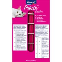 Salsa de ternera-pavo-pollo gato VITAKRAFT POÉSIE, pack 6x85 g