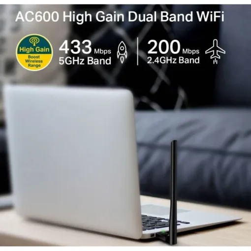 Adaptador WiFi USB TP-Link Archer T2U Plus TP-LINK