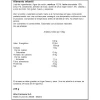 Potito de supremas de merluza con arroz NUTRIBEN, tarro 235 g