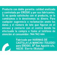 Baggies rellenos de chocolate sin gluten EROSKI, bolsa 400 g