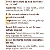 Bolas de miel sin gluten EROSKI, bolsa 400 g