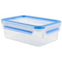 Hermético de plástico rectangular, apto microondas MasterSeal TEFAL , 550 ml