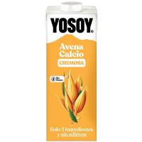 Bebida de avena enriquecida con calcio YOSOY, brik 1 litro Bebida de avena enriquecida con calcio YOSOY, brik 1 litro
