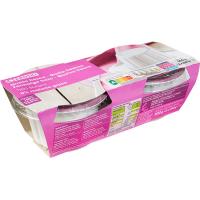 Queso fresco 0% EROSKI, pack 2X250 g Queso fresco 0% EROSKI, pack 2X250 g
