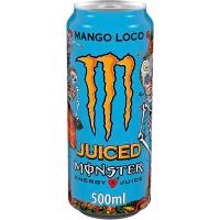Bebida energética MONSTER Mango Loco, lata 50 cl
