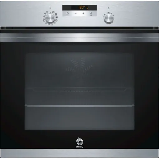 Horno multifunción 71litros con limpieza por Pirólisis y Aqualisis 3HB4841X3 BALAY