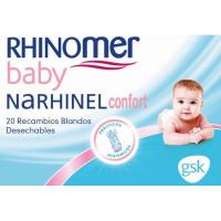 Recambios confort blandos para aspirador NARHINEL, caja 20 uds.