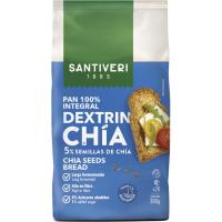 Pan dextrín con chía SANTIVERI, paquete 300 g