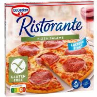 Pizza Ristorante sin gluten de salami DR.OETKER, caja 315 g