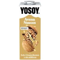 Bebida de avena-nuez YOSOY, brik 1 litro Bebida de avena-nuez YOSOY, brik 1 litro