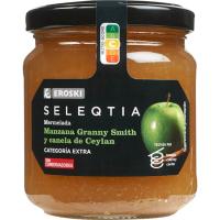 Mermelada de manzana-canela EROSKI SELEQTIA, frasco 230 g