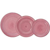 Vajilla de gres de 18 piezas PEONI VITA, llanos 27cm, hondos 23cm, postre 19cm Vajilla de gres de 18 piezas PEONI VITA, llanos 27cm, hondos 23cm, postre 19cm