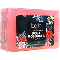 Jabón de rosa mosqueta belle, pastilla 125 g