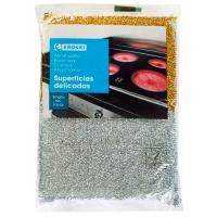 Almohadilla metálica EROSKI, pack 2 uds.