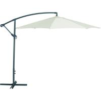 Sombrilla colgante, mástil acero, poliéster, 290x245 cm, cruceta no incluida Sombrilla colgante, mástil acero, poliéster, 290x245 cm, cruceta no incluida