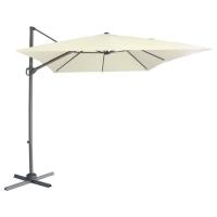 Sombrilla colgante poliéster con salida de aire, base no incluida, 250x330 cm Sombrilla colgante poliéster con salida de aire, base no incluida, 250x330 cm