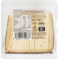 Queso curado cortado EROSKI, cuña 250 g