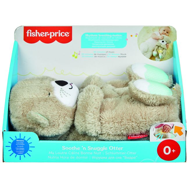 Peluche musical Nutria hora de dormir, edad: 0-3 años pilas incluidas FISHER PRICE Peluche musical Nutria hora de dormir, edad: 0-3 años pilas incluidas FISHER PRICE