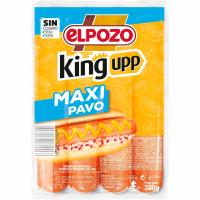 Salchicha king pechuga de pavo EL POZO, sobre 330 g