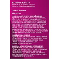 Tinte castaño oscuro N.3 belle, caja 1 ud.