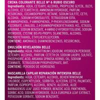 Tinte rubio oscuro N.6 belle, caja 1 ud