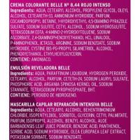 Tinte rojo intenso N.8.44 belle, caja 1 ud.