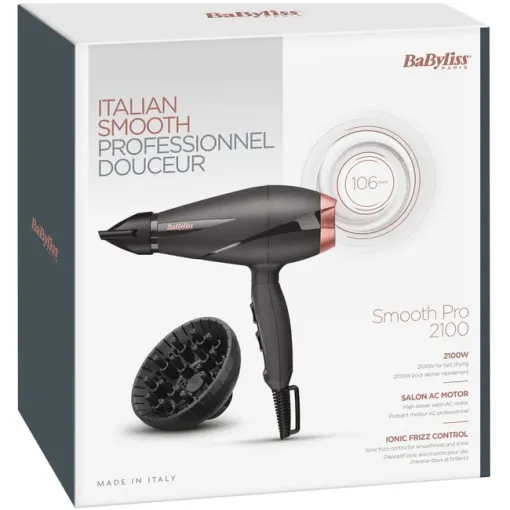 Secador de pelo, 2100 W, 6709DE BABYLISS