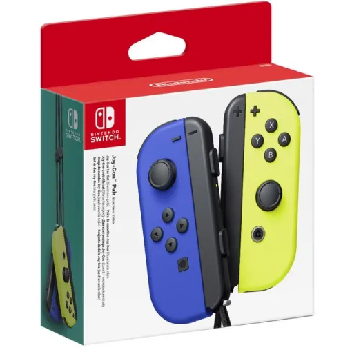 Mando Joy-Con Neón: Izq. Azul y Dcha Amarillo para Switch NINTENDO