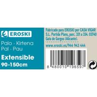 Palo extensible 90-150 cm EROSKI, pack 1 ud