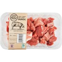 Estofado de cerdo Duroc EROSKI Natur, bandeja 550 g