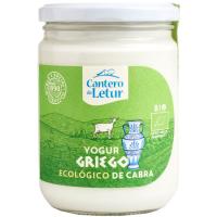 Yogur eco griego de cabra CANTERO DE LETUR, tarro 420 g