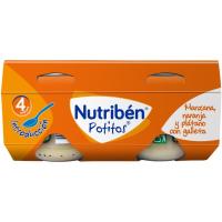 Potito iniciación a la merienda NUTRIBEN, pack 2x120 g