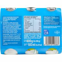 Reductor colesterol natural edulcorado EROSKI, pack 6x100 g