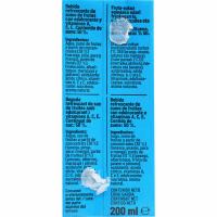 Bebida multifrutas sin azúcar añadido EROSKI, pack 6x20 cl