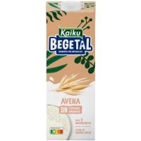Bebida de avena sin azúcar añadido KAIKU, brik 1 litro