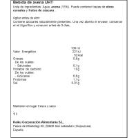 Bebida de avena sin azúcar añadido KAIKU, brik 1 litro