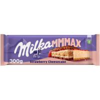 Chocolate strawberry cheesecake MILKA, tableta 300 g