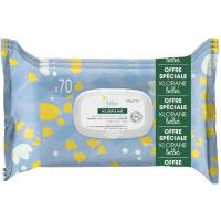Toallitas infantiles limpiadoras suaves KLORANE, pack 3x70 uds