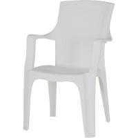Sillón Queen simil ratán blanco Sillón Queen simil ratán blanco