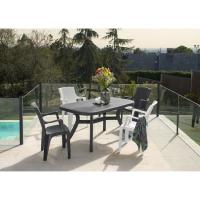 Sillón Queen simil ratán blanco