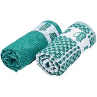 Paños de cocina rizo, 100% algodón, D727 EROSKI, 50x50cm 2 uds