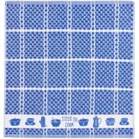 Paños de cocina rizo, 100% algodón, D727 EROSKI, 50x50cm 2 uds