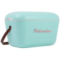 Nevera rígida portátil retro vintage verde agua de 20 L, 29x45x30 cm POLARBOX Nevera rígida portátil retro vintage verde agua de 20 L, 29x45x30 cm POLARBOX