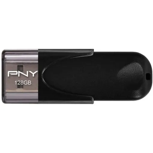 Pendrive negro USB 2.0 de 128 GB Attache 4 PNY